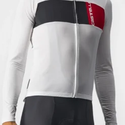 Castelli Prologo 7 Long Sleeve Fietsshirt -Exporteren Cycling Kleding Winkel 065 ivorylightblackred product 18618