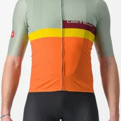 Castelli A Blocco Fietsshirt 16 Castelli A Blocco Fietsshirt -Exporteren Cycling Kleding Winkel 346 defendergreendarkredbordea 11 product