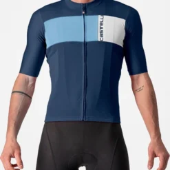 Castelli Prologo 7 Fietsshirt -Exporteren Cycling Kleding Winkel 424 belgianbluedrivebluesilver 16 product