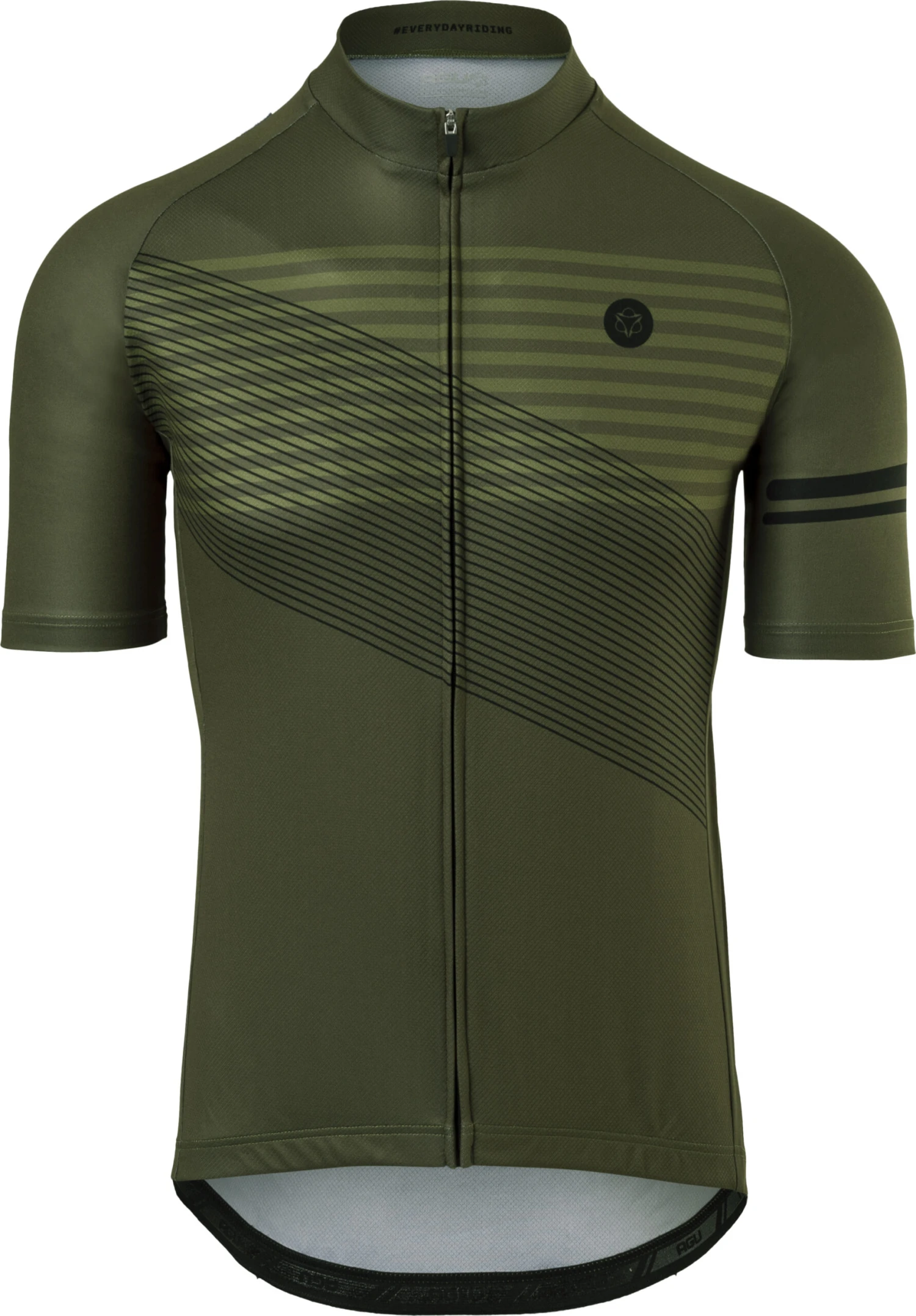 Agu Striped Fietsshirt 4 Agu Striped Fietsshirt - Afbeelding 2