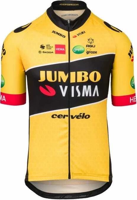 Agu Jumbo-Visma Heren Fietsshirt 2022 3 Agu Jumbo-Visma Heren Fietsshirt 2022