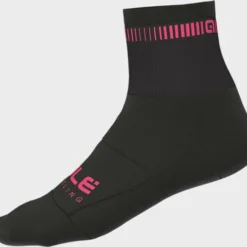 Ale Logo Qskin Sokken -Exporteren Cycling Kleding Winkel ale logo qskin sokken roze