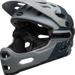 Bell Super 3R MIPS Full Face Helm -Exporteren Cycling Kleding Winkel bell super 3r mips mountainbikehelm zwart grijs blauw