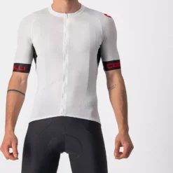 Castelli Entrata VI Fietsshirt -Exporteren Cycling Kleding Winkel castelli entrata vi fietsshirt wit