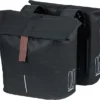 Basil City Shopper Dubbele Fietstas -Exporteren Cycling Kleding Winkel city shopper zwart dubbel 1