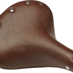 Bontrager Electra Classic Faux Leather Fietszadel -Exporteren Cycling Kleding Winkel electra classic faux leather fietszadel brown main 4