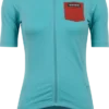 Pearl Izumi Expedition Dames Fietsshirt -Exporteren Cycling Kleding Winkel expedition jersey women blauw 1