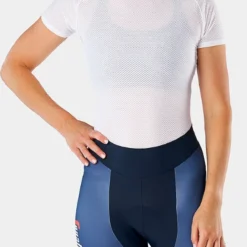 Santini Trek Segafredo Replica Woman Korte Fietsbroek