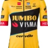 Agu Jumbo-Visma Fietsshirt Kids 2023 -Exporteren Cycling Kleding Winkel jumbo kids ss jersy
