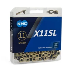 KMC X11SL 11-Speed Ketting -Exporteren Cycling Kleding Winkel kmc x11sl 11 speed ketting goud zwart