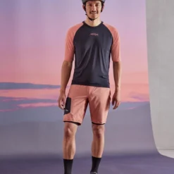 Maloja Stagiasm Gravel Korte Fietsbroek -Exporteren Cycling Kleding Winkel maloja stagiasm broek oranje