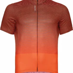 ODLO Essential Standup Collar Fietsshirt -Exporteren Cycling Kleding Winkel odlo essential standup collar oranje 1