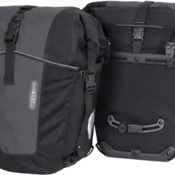 Ortlieb Back-Roller Pro Plus QL2.1 Fietstassenset -Exporteren Cycling Kleding Winkel ortlieb back roller pro plus ql2.1 grijs zwart