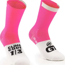 Assos GT C2 Sokken -Exporteren Cycling Kleding Winkel p13.60.700.41 gt socks c2 fluo pink fronte