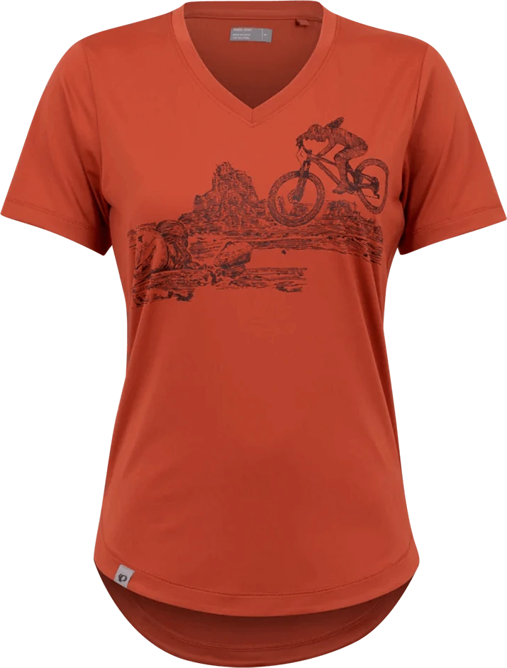 Pearl Izumi Midland Graphic Fietsshirt Dames 4 Pearl Izumi Midland Graphic Fietsshirt Dames - Afbeelding 2