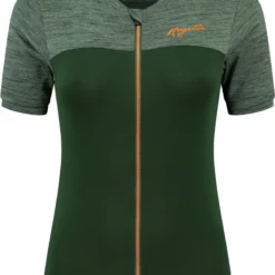 Rogelli Melange Fietsshirt Dames -Exporteren Cycling Kleding Winkel rogelli melange jersey dames groen oranje