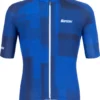 Santini Karma Kinetic Fietsshirt -Exporteren Cycling Kleding Winkel santini karma kinetic jersey blauw