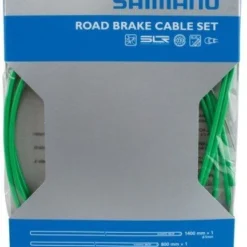 Shimano Rem Kabelset Race Sil-Tec Coating -Exporteren Cycling Kleding Winkel shimano road brake kabelset groen
