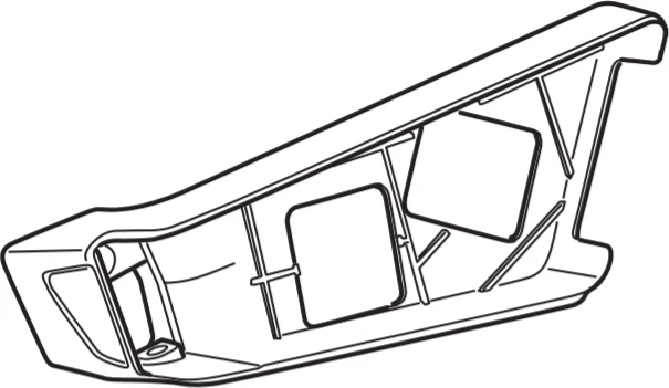 Thule Sparepart Lamp Frame EasyFold XT 3 Thule Sparepart Lamp Frame EasyFold XT