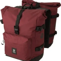 Agu Urban Trend H2O Dubbele Fietstassen 10 Agu Urban Trend H2O Dubbele Fietstassen -Exporteren Cycling Kleding Winkel urban trend dubbele fietstas h20 roll top rood