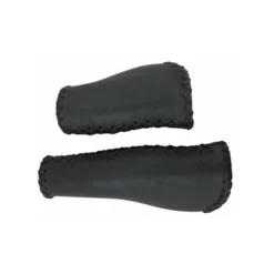 Velo Ergo Leren Handvatten -Exporteren Cycling Kleding Winkel velo handvat ergo leer 92 127 zwart