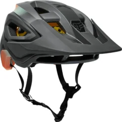 Fox Speedframe Vnish MTB Helm -Exporteren Cycling Kleding Winkel zwart oranje 1